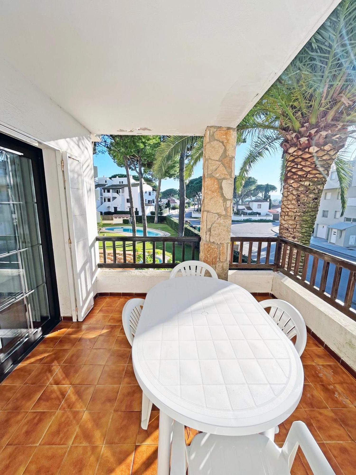 Apartamento En La Escala Con Piscina Y Parking Л'Аскала Екстер'єр фото
