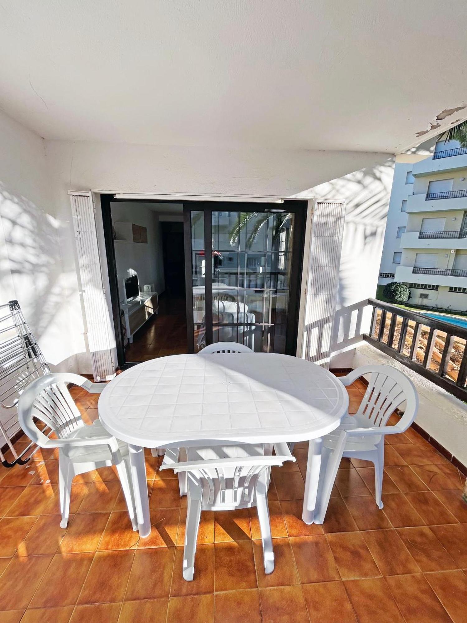 Apartamento En La Escala Con Piscina Y Parking Л'Аскала Екстер'єр фото